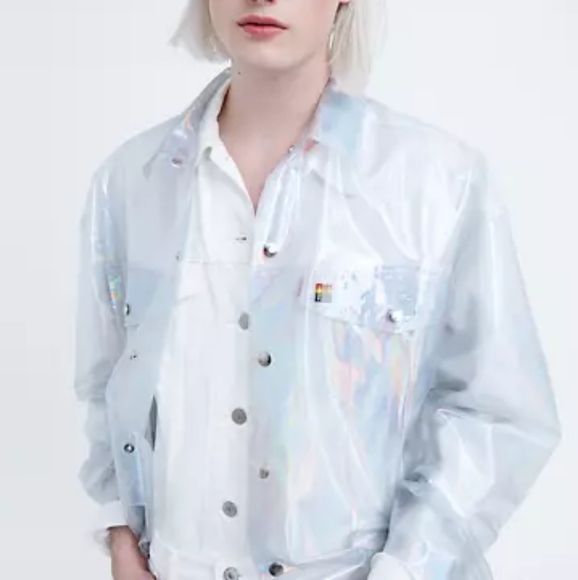 levis clear jacket
